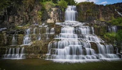 Discover Pongour waterfall in Dalat