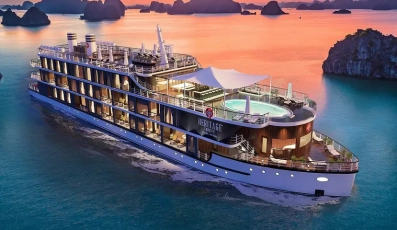 Heritage Cruises Binh Chuan - The First Vietnamese Boutique Cruise On The Gulf Of Tonkin