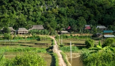 Peaceful Hieu Village in Pu Luong Nature Reserve