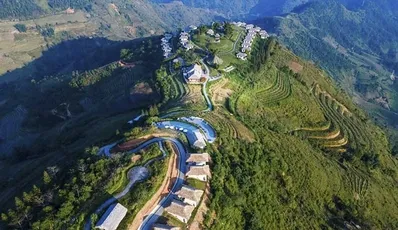 The beauty of a resort in the clouds in Sapa