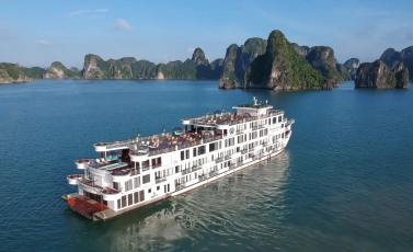 Ambassador Cruise | Halong Bay Day Trip from Hanoi