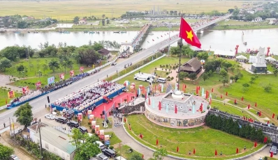 Ponte Hien Luong - Fiume Ben Hai: simbolo del desiderio di unificazione durante la guerra del Vietnam
