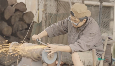 The Remarkable Blacksmithing Village in Phuc Sen, Cao Bang