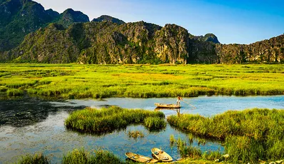 Riserva naturale Van Long- un posto imperdibile per visitare a Ninh Binh