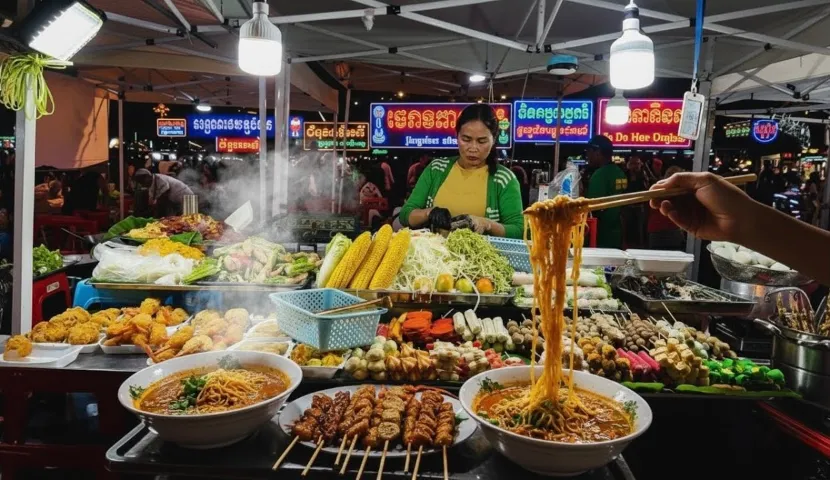 Streetfood au Cambodge : 21 spécialités locales à découvrir
