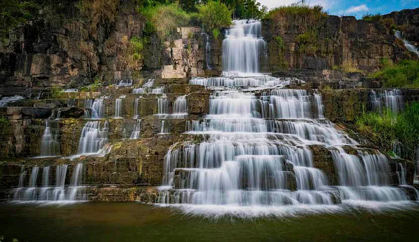 Discover Pongour waterfall in Dalat