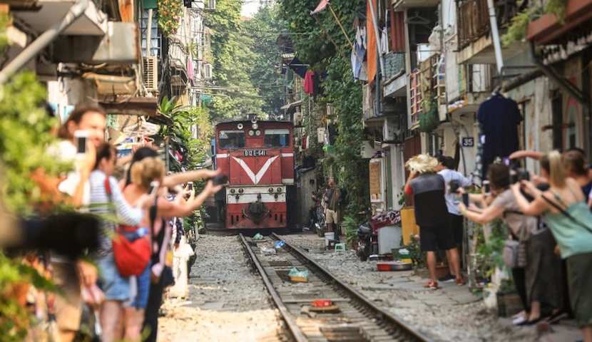 Hanoi's Train Street: A Heart-Stopping Adventure Through Local Life