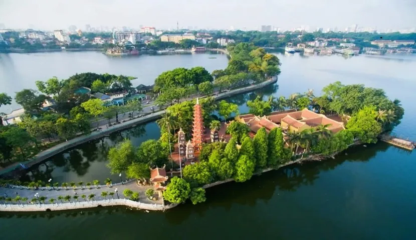 Tran Quoc Pagoda - A Tranquil Oasis in the Heart of Hanoi, Vietnam