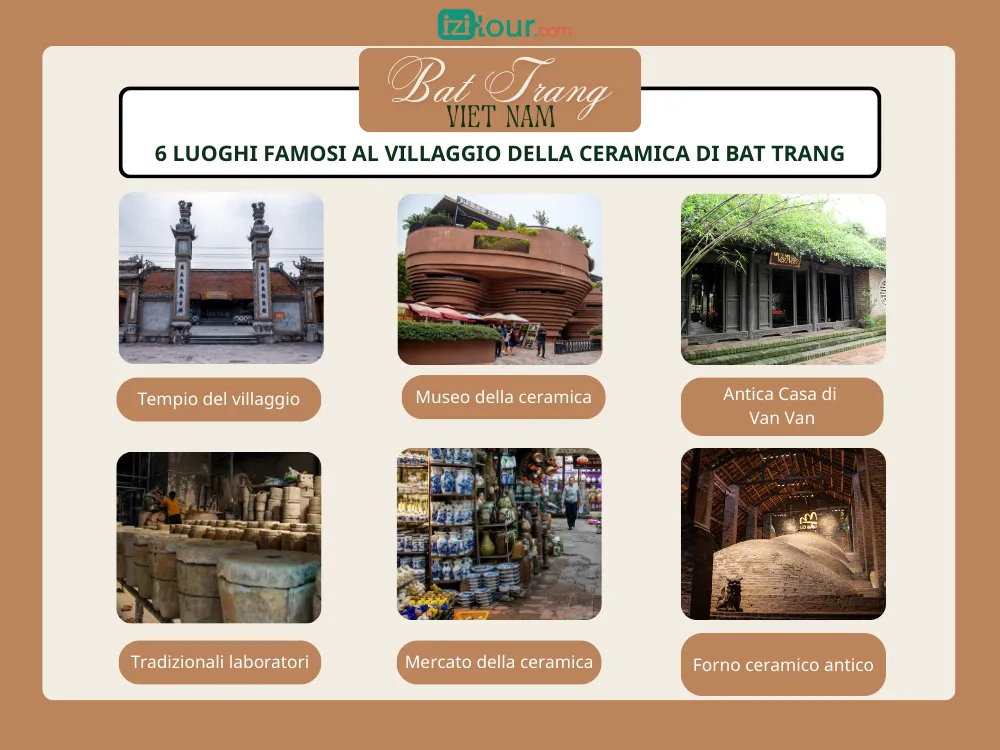 Luoghi famosi al villaggio della ceramica di Bat Trang