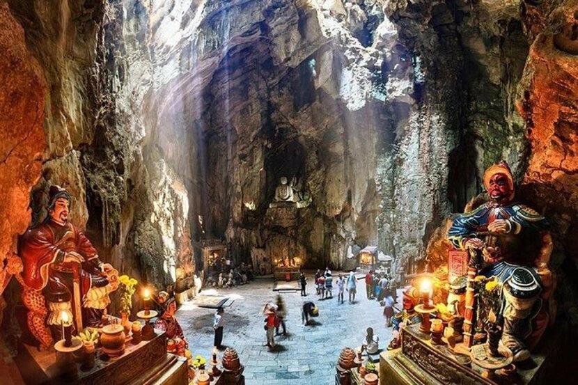 am phu cave danang travel itinerary