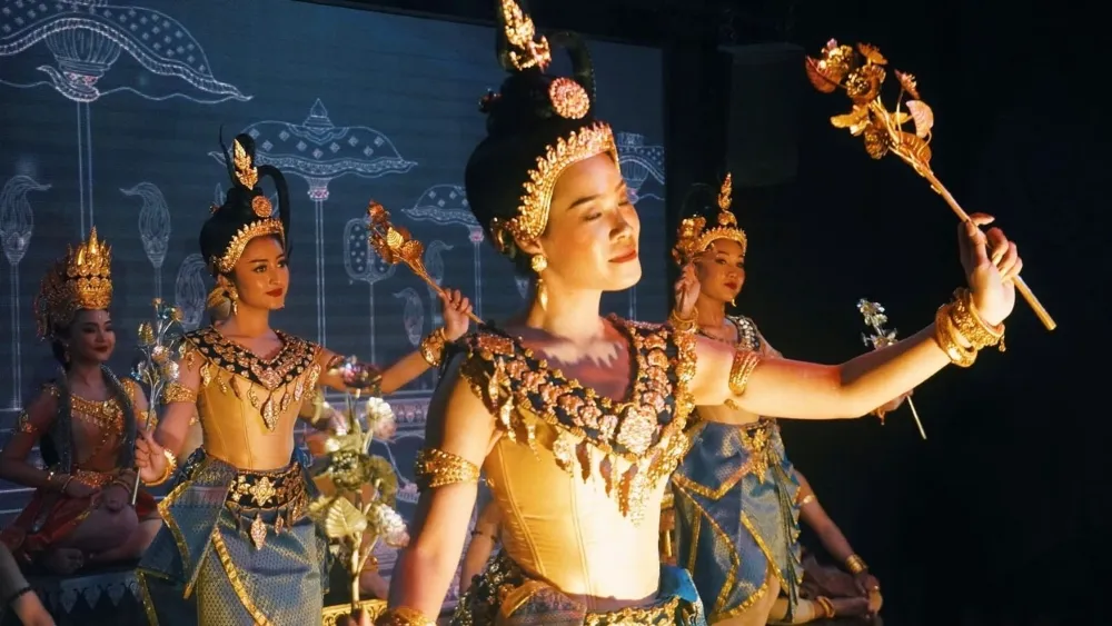 art performance at cambodia festival