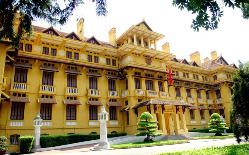 french architecture hanoi Ministry of Foreign Affairs