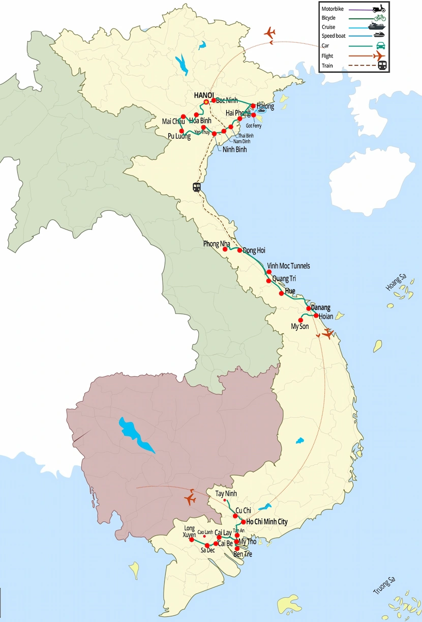 authentic vietnam 21 day itinerary