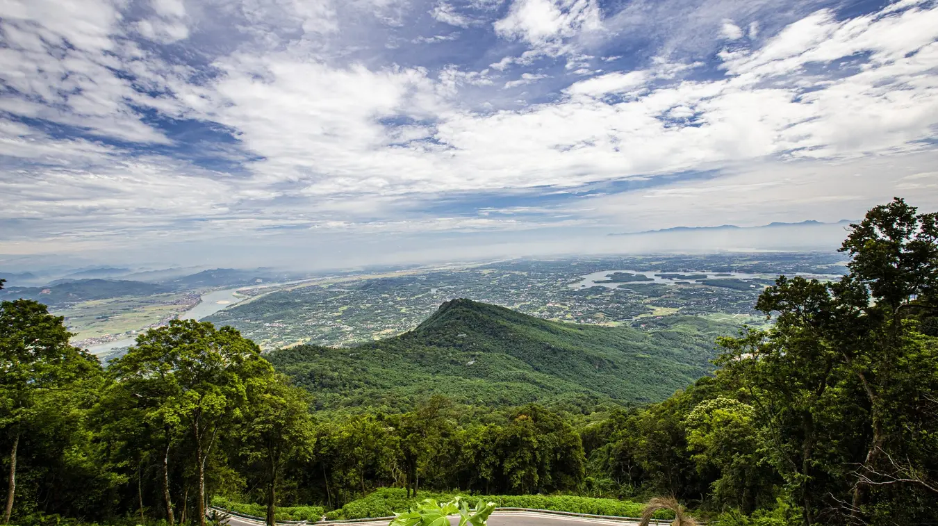 Paysage du parc national de Ba Vi