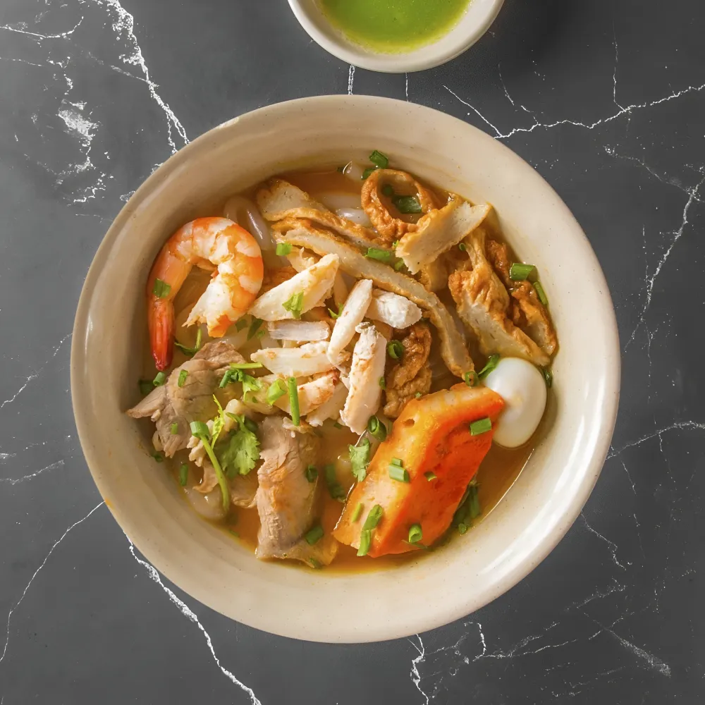 Banh Canh Cua southern Vietnamese street food specialty