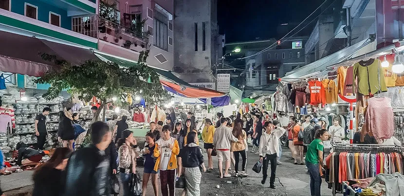 best night market da nang