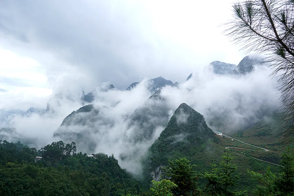 boucle de Ha Giang en décembre