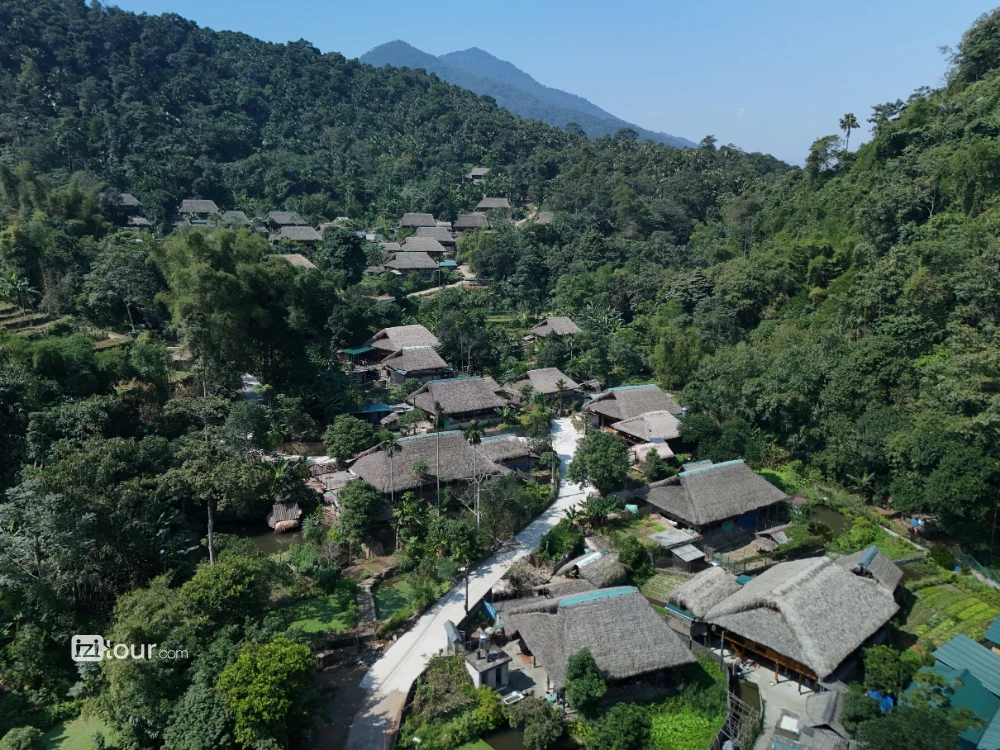 pueblo de Tha en Ha Giang