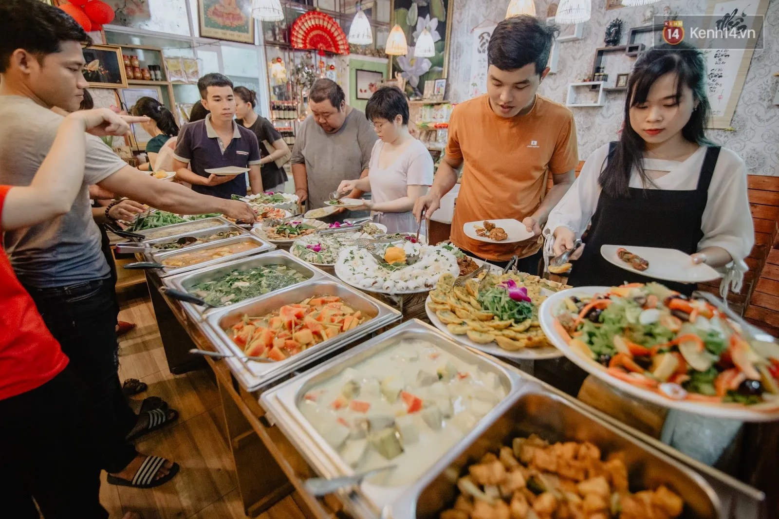 buffet végétarien ho chi minh