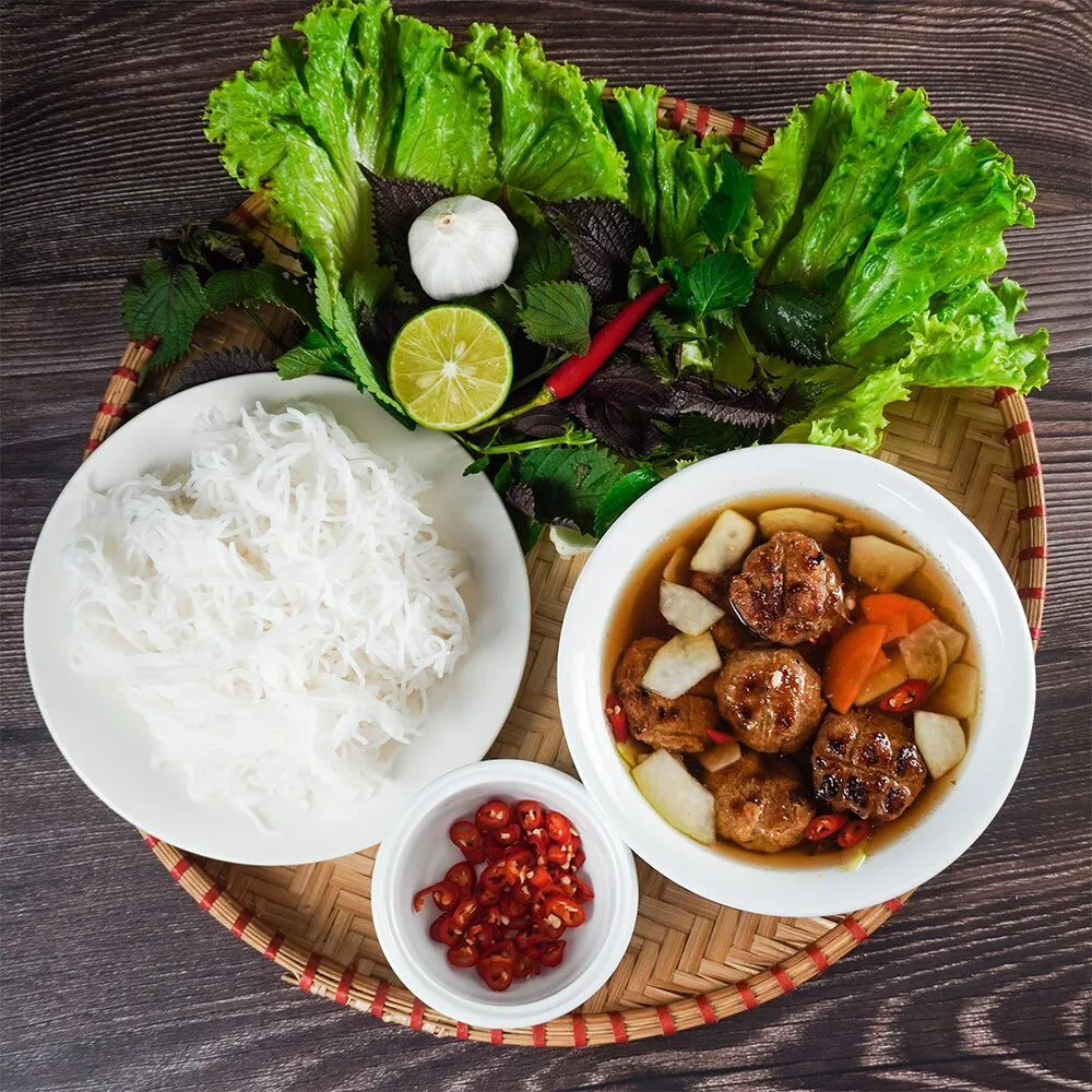 Bun-Cha-Restaurant nahe dem Hoan-Kiem-See