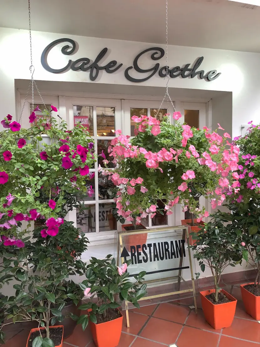 brunch hanoi Cafe Goethe