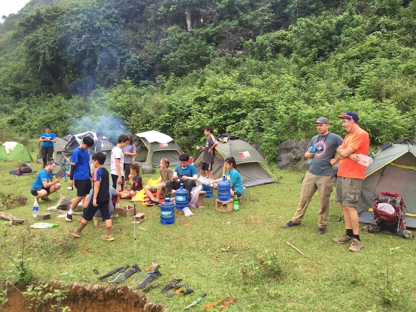 faire du camping au parc national cuc phuong