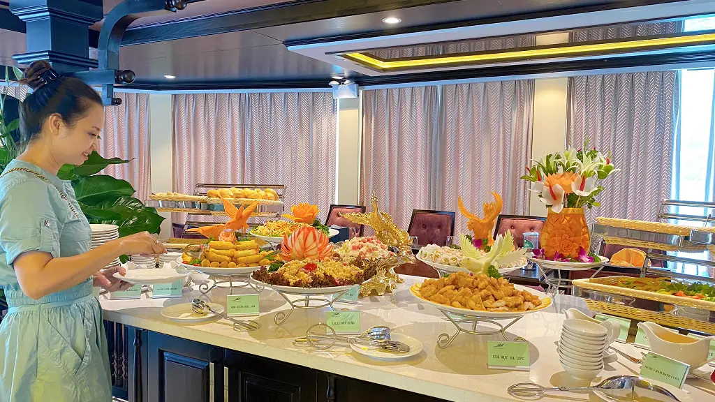 Capella Cruise Ship buffet
