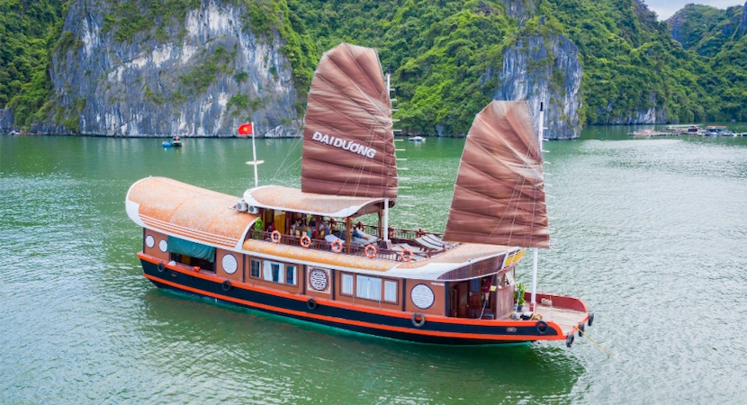 halong bay private cruise cat ba ocean cruise