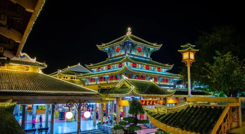 chau doc beautiful quiet city in vietnam