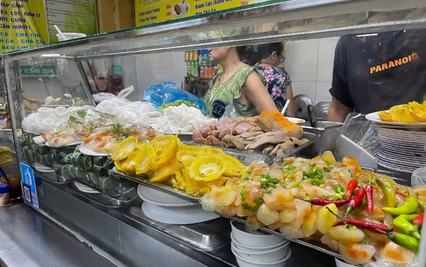 mercato alimentare di da nang