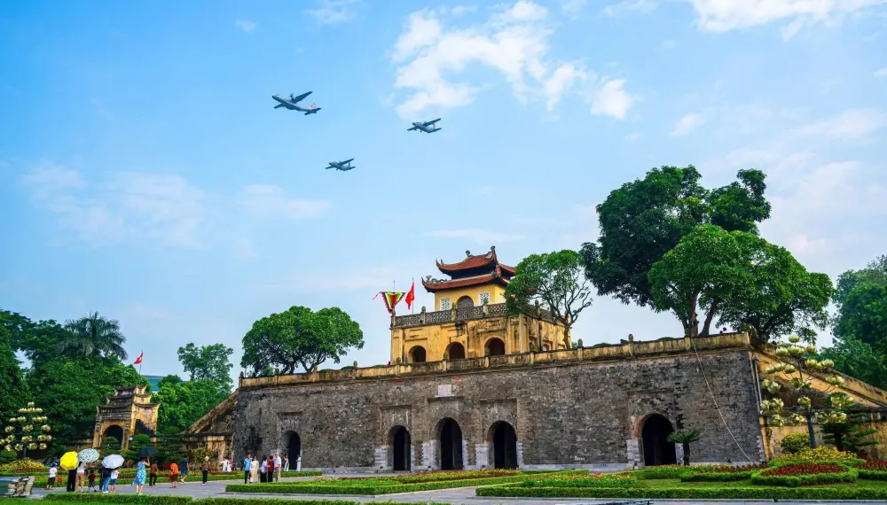 Vue d’ensemble de la Cité impériale de Thang Long à Hanoï