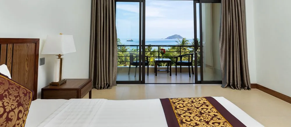 Comfortable guest room at Con Dao Resort