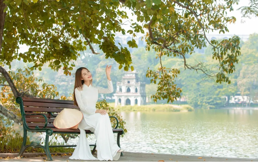 Mujeres vietnamitas en ao dai Vietnam