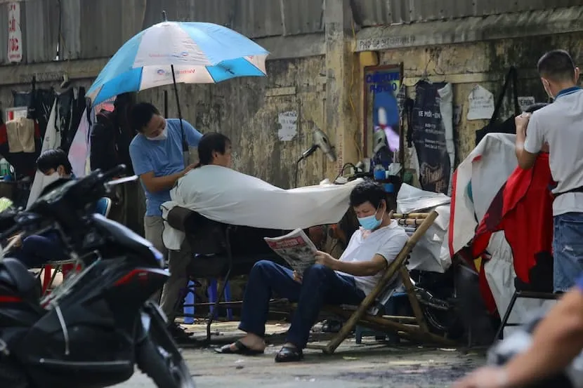 faire couper cheveux, vietnam