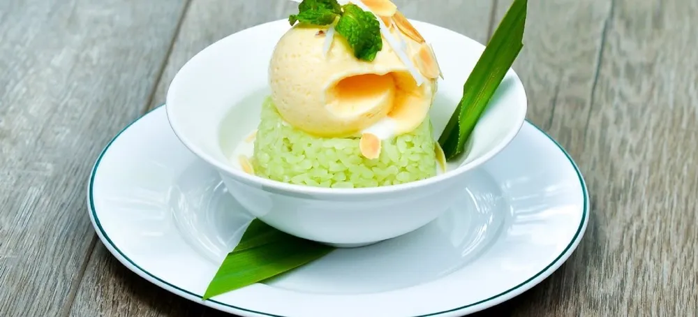 Una combinación excelente con helado en Hanói