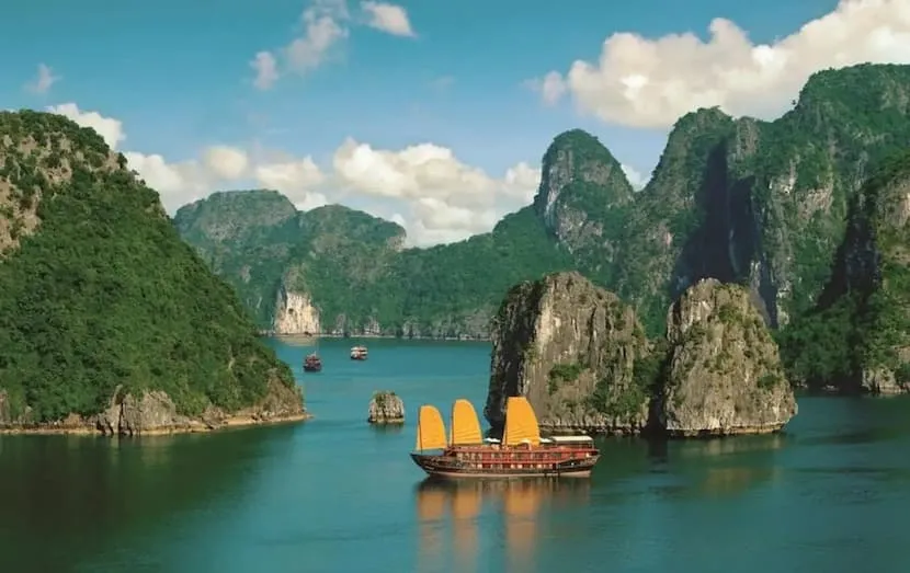 croisiere dans la baie halong