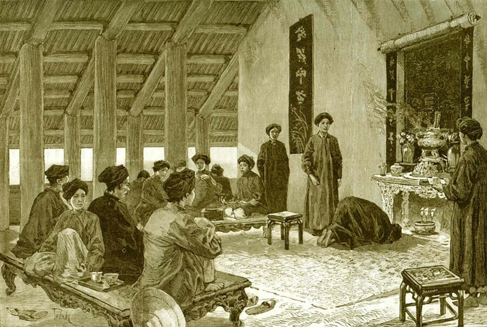 In the past the Vietnamese venerated their ancestors