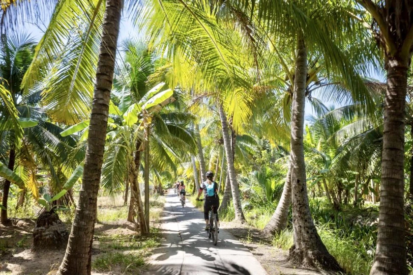 cyclisme Vietnam mekong delta