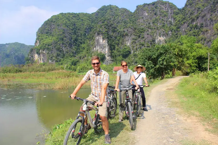 cycling in ninh binh