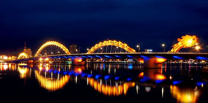 da nang bridges dragon bridge