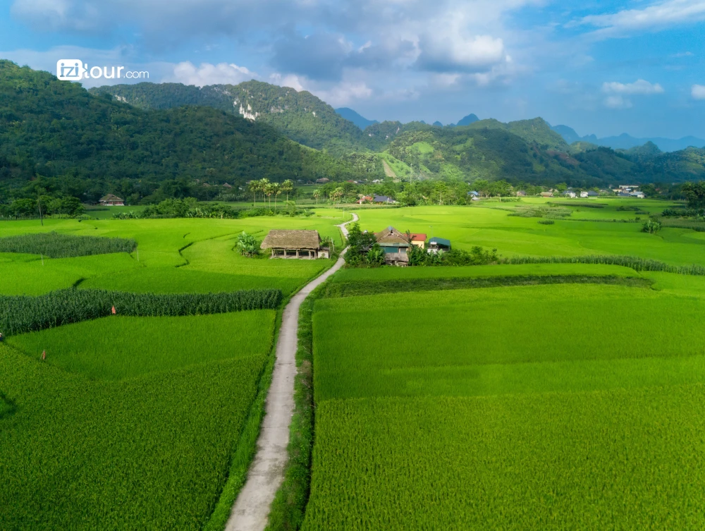 Bellos paisajes en Lam Thuong
