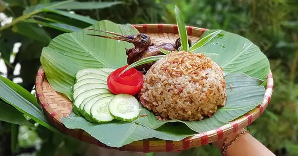 dien bien specialty bird sticky rice