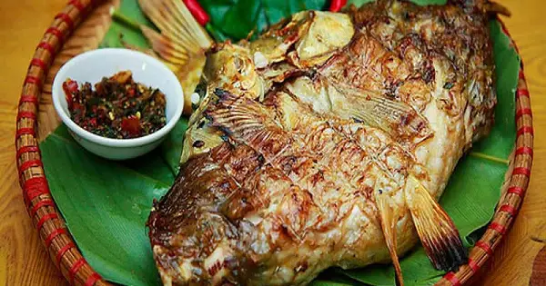 dien bien specialty grilled fish