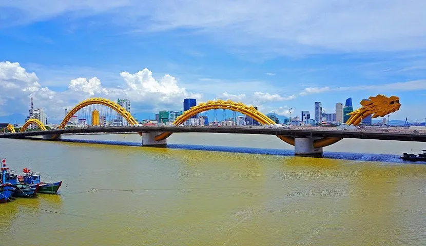 dragon bridge vietnam