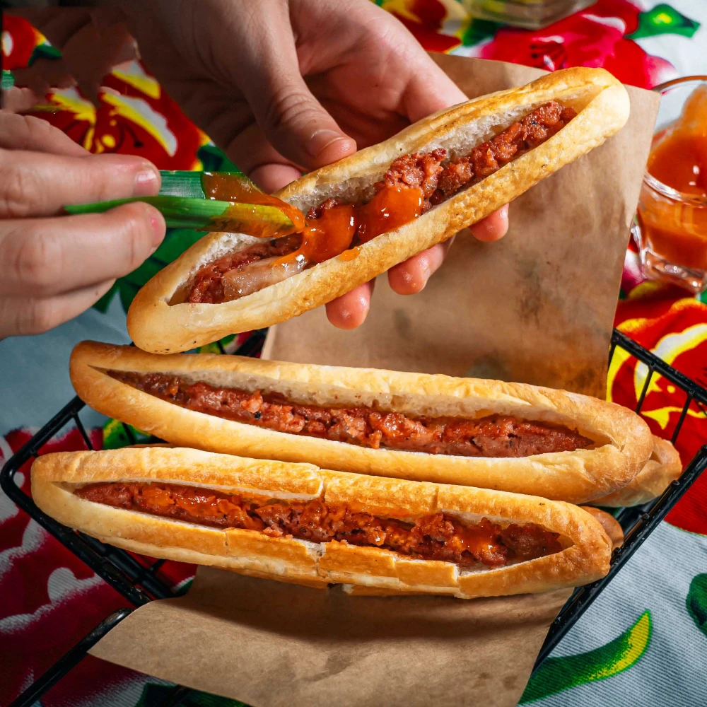 bánh mì que - especialidad de Hai Phong