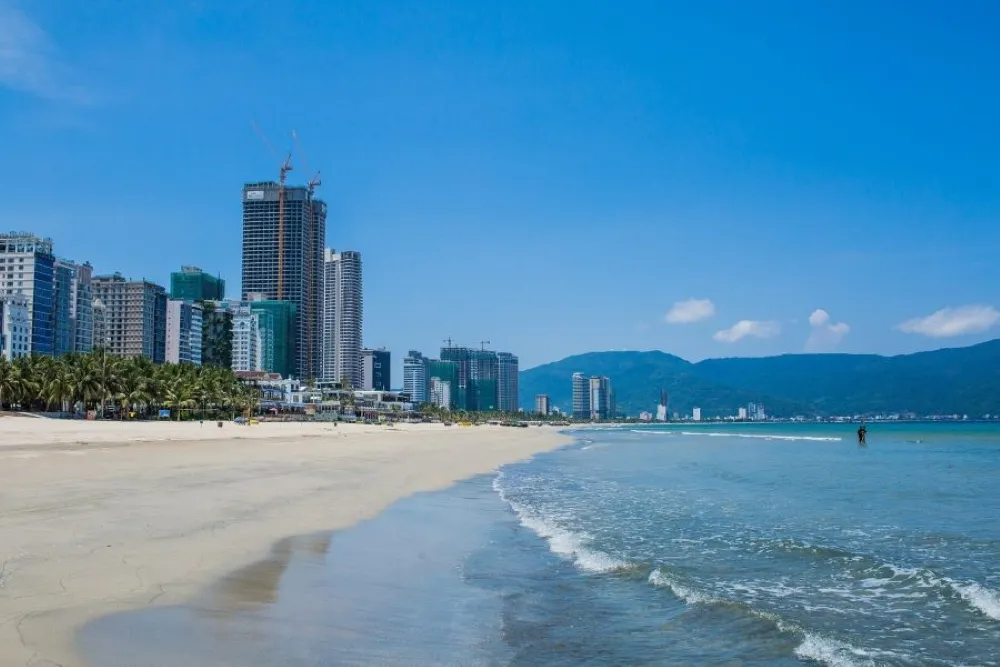 Da Nang Strand perfekter Ort für Familien