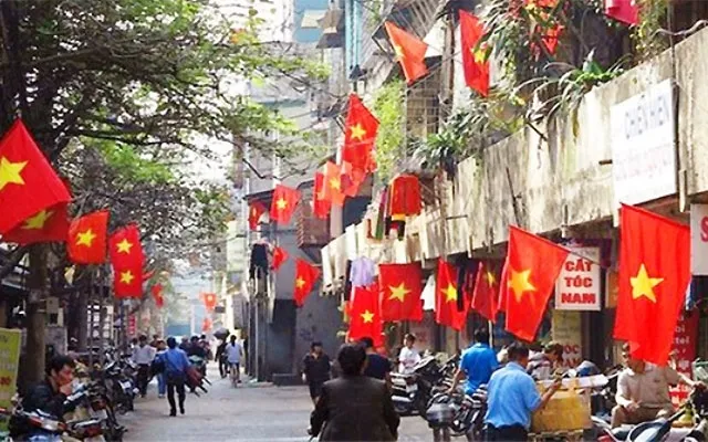 festivités jour de la réunification vietnam