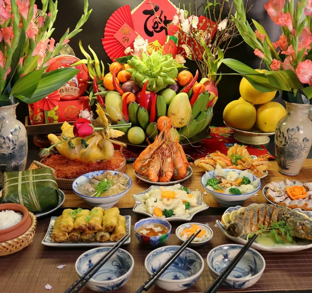 Plats traditionnels pour la célébration du Tet au Vietnam