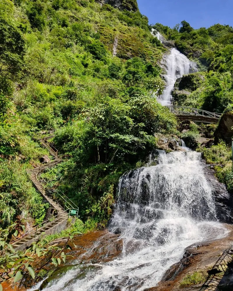 sapa attractions waterfall