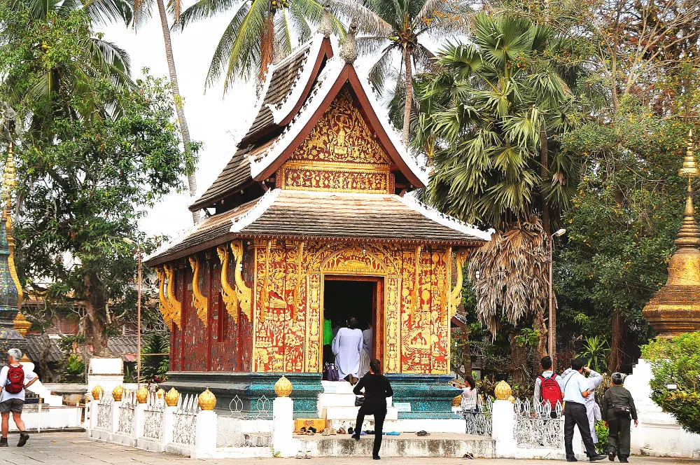 La Chapelle Rouge de Wat Xieng Thong